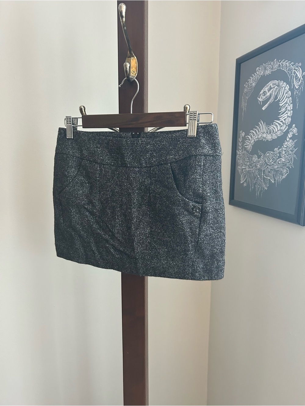 Maison Scotch winter mini skirt
